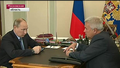 Встреча В.Алекперова с В.Путиным