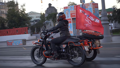 Стартовал мотопробег «Москва-Когалым», организованный Фондом «Наше будущее»